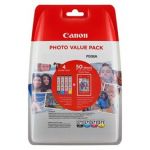 Canon originální ink 0332C005, cmyk, CLI-571XL C/M/Y/BK + 50x PP-201, Canon Pixma MG6850,MG6851,MG6852,MG6853,MG7750