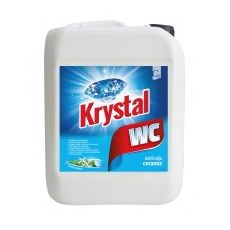 Krystal WC kyselý na keramiku modrý 5 l