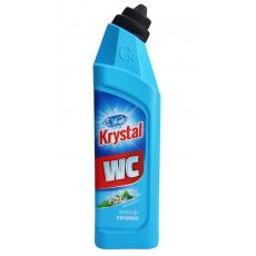 Krystal WC kyselý na keramiku modrý 750 ml