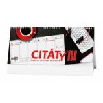Stolní kalendář - Citáty III.
