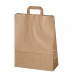 Papírové tašky střední  260 x 150 x 350  mm