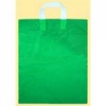 Polyetylénová taška s uchem zelená