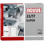 Novus - sponky 23/17 1000 ks