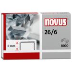 Novus - sponky 26/6 1000 ks