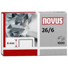 Novus - sponky 26/6 1000 ks
