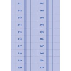 Bonová kniha A4,1-1000 čísel, 100 listů