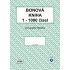 Bonová kniha A4,1-1000 čísel, 100 listů