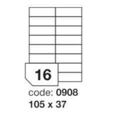 PRINT etikety 105.0 x 37.0 mm - 100 x 16 ks (.0908A)